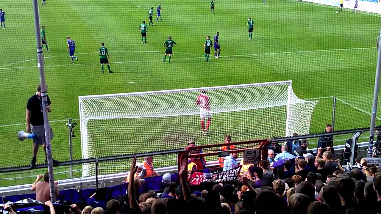 VfL Osnabrück  Preußen Münster - Preußen Fahne in Ostkurve Part2