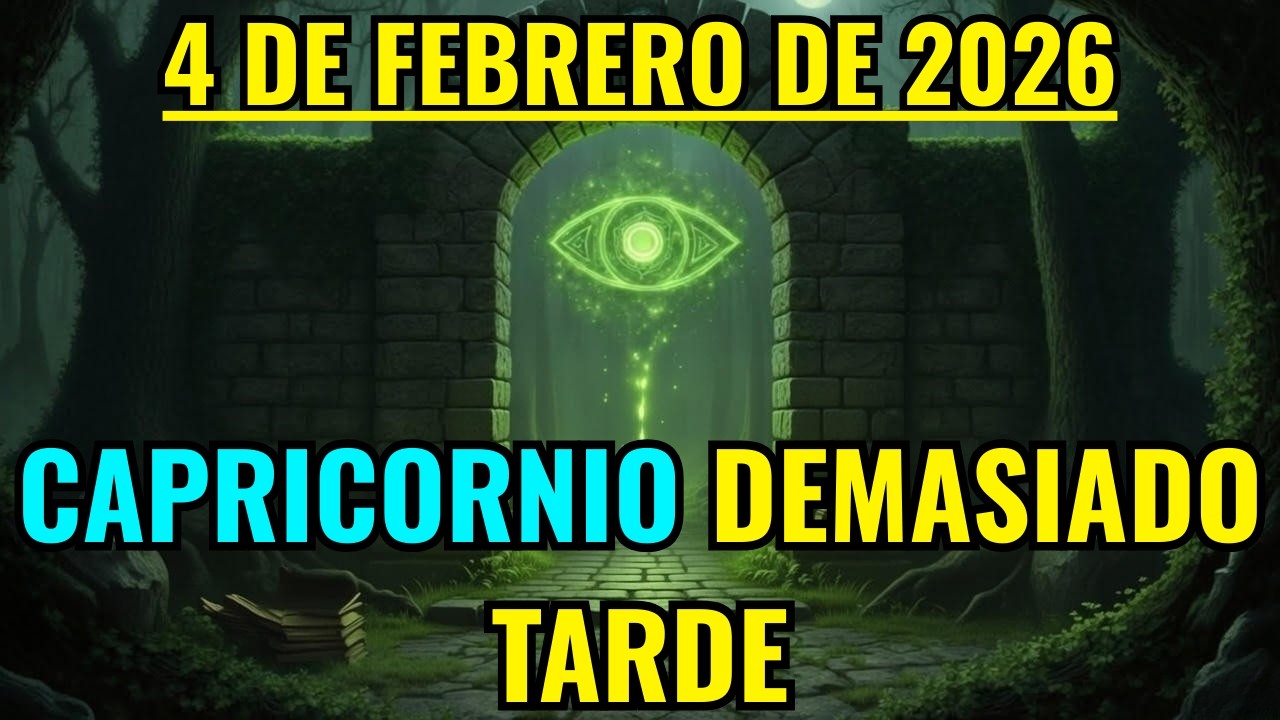 Capricornio ♑: Se arrepienten de cómo te trataron, pero es demasiado tarde6