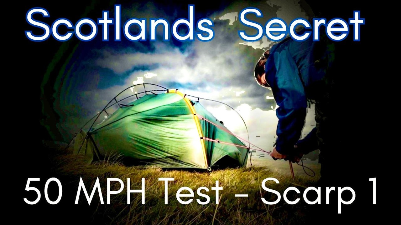50mph Winds & Remote Lochans | Scarp 1 Original Wind Test + Tent Comparison