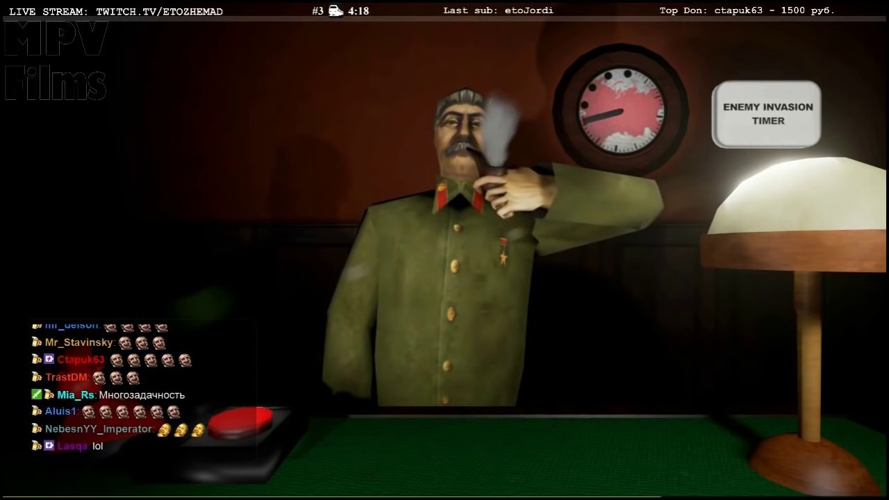 Mad играет в Calm Down, Stalin (самые интересные моменты)