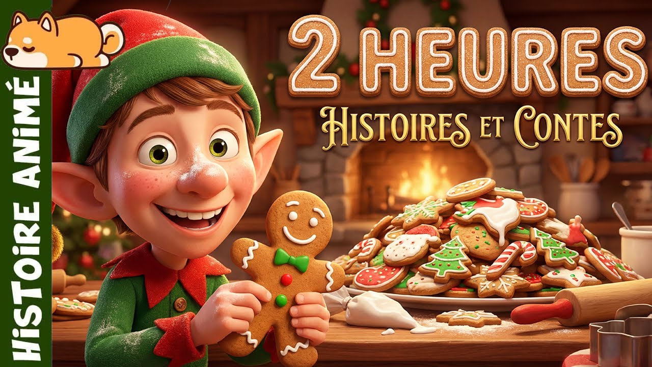 2H00 D'histoire et conte🎄Histoire magique pour enfants pour s'endormir | Livre audio en francais