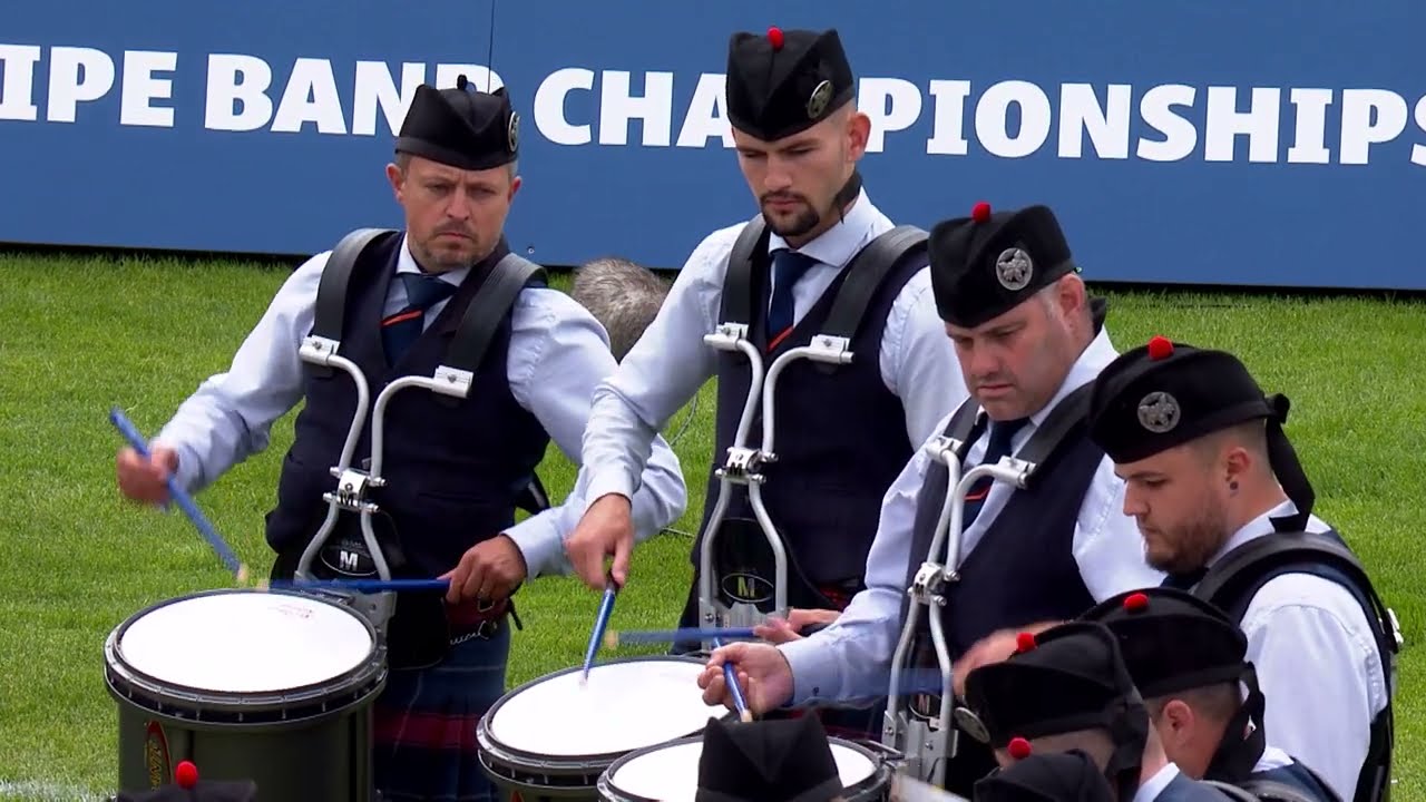 Closkelt Pipe Band — 2024 Medley Performance — World Pipe Band Championships: Day One