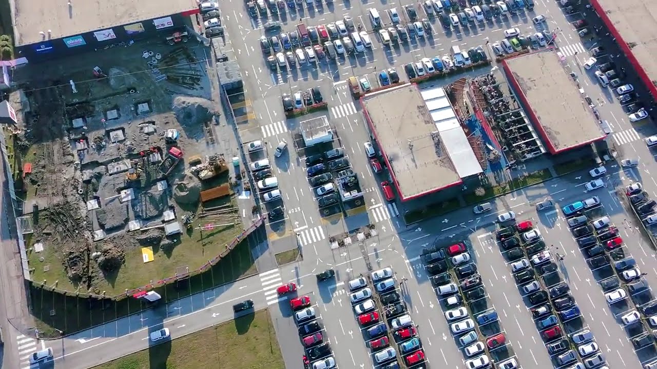 Rakovica BIG tržni centar dron Srbija