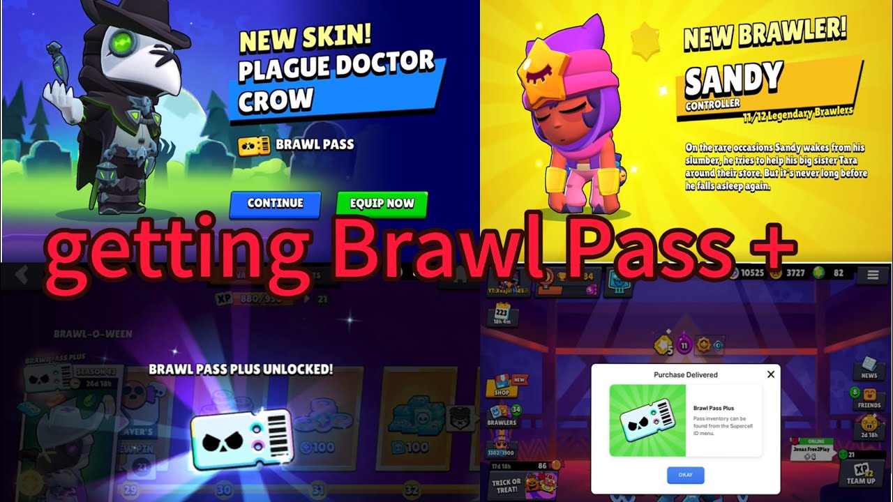 Getting Brawl Pass + and buy some Skins (season 43)