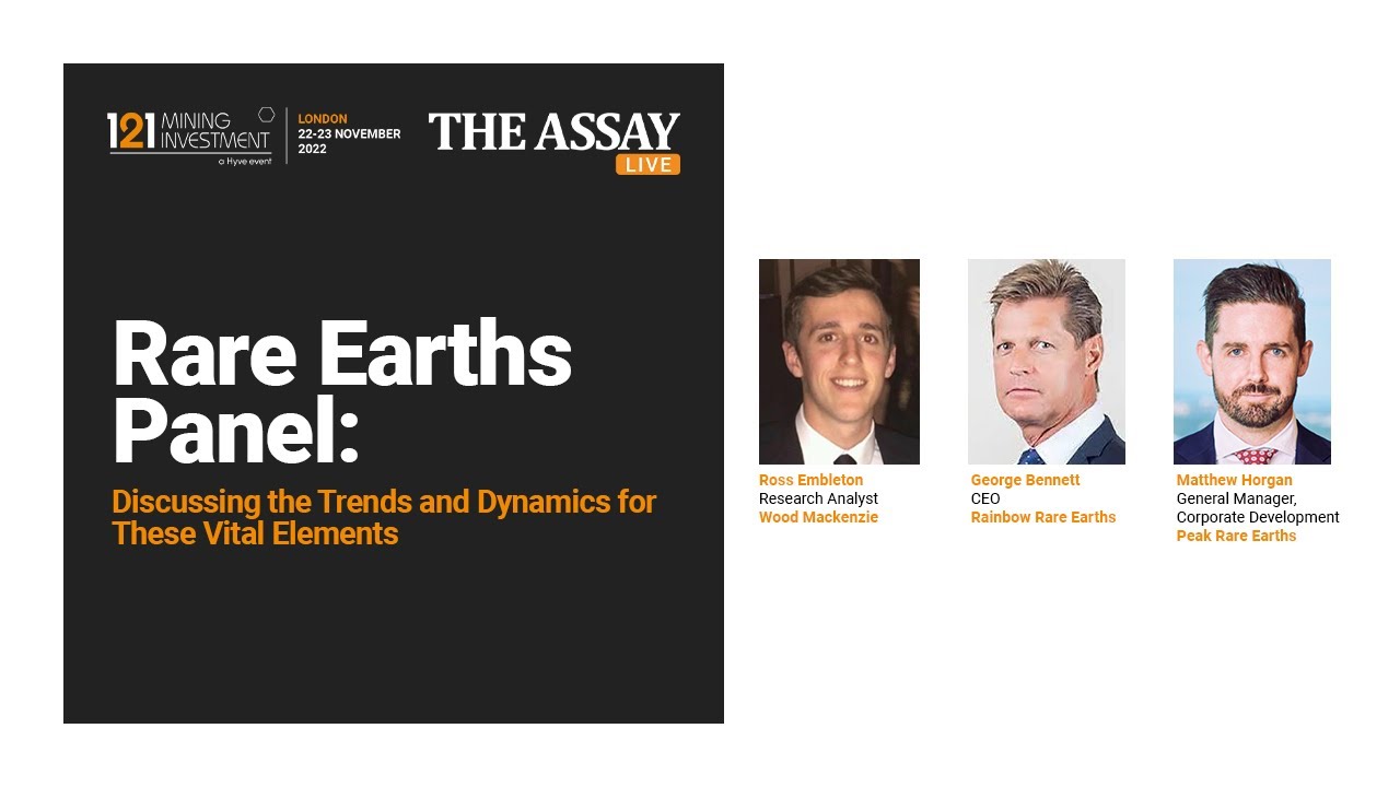 Rare Earths Panel: Discussing the Trends and Dynamics for These Vital Elements