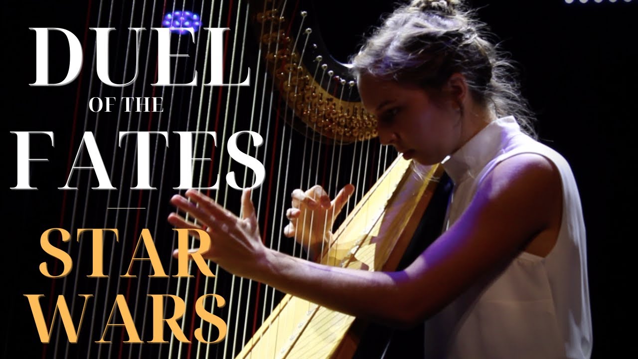 Duel of the Fates - Star Wars // Harp Cover by Joanna Lauer