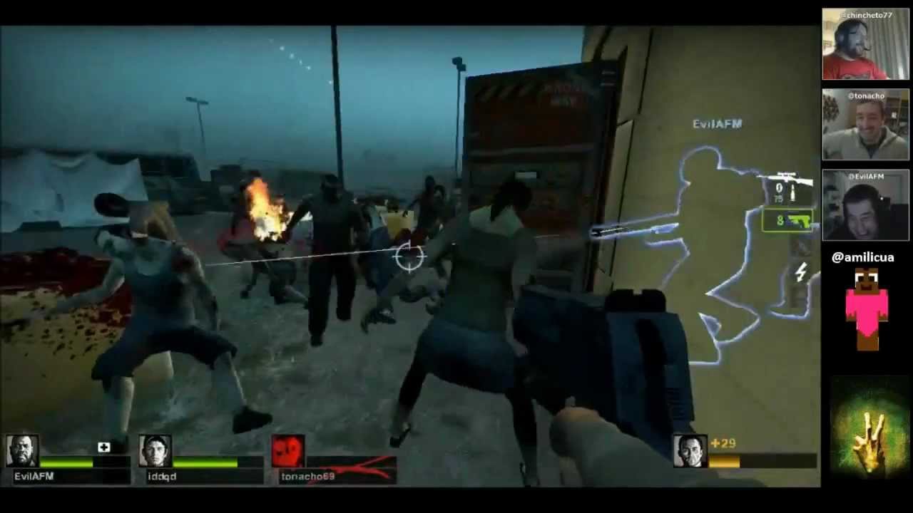 Milicua trolea a Chincheto en L4D2