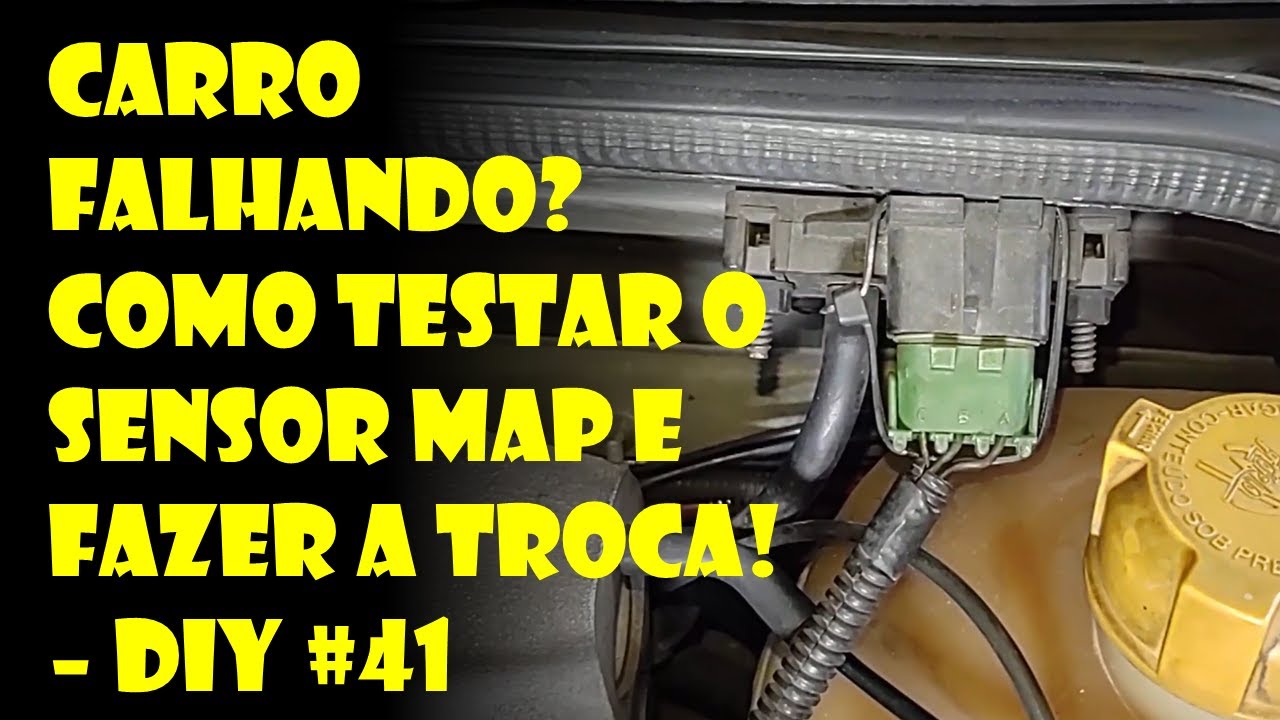 CARRO FALHANDO? DESCUBRA COMO TESTAR O SENSOR MAP E TROCAR COM SEGURANÇA!