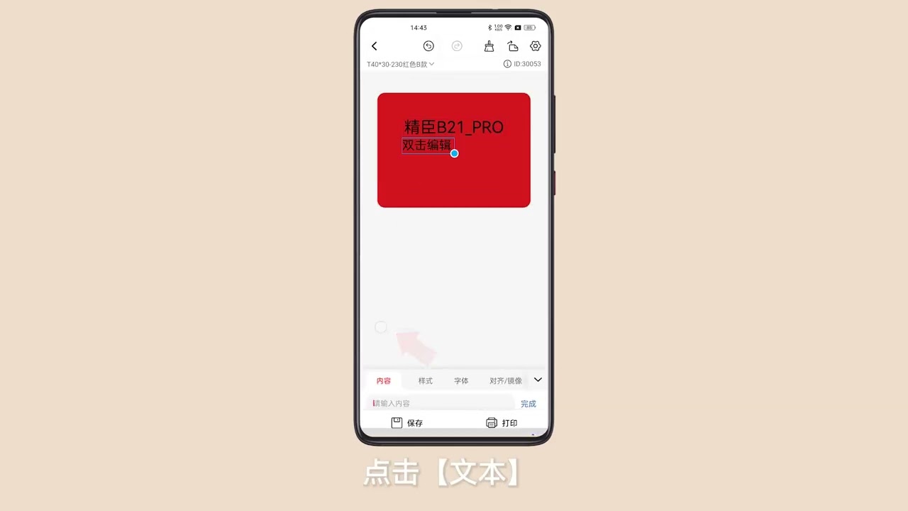 精臣标签打印机 B21 PRO 教学视频中文