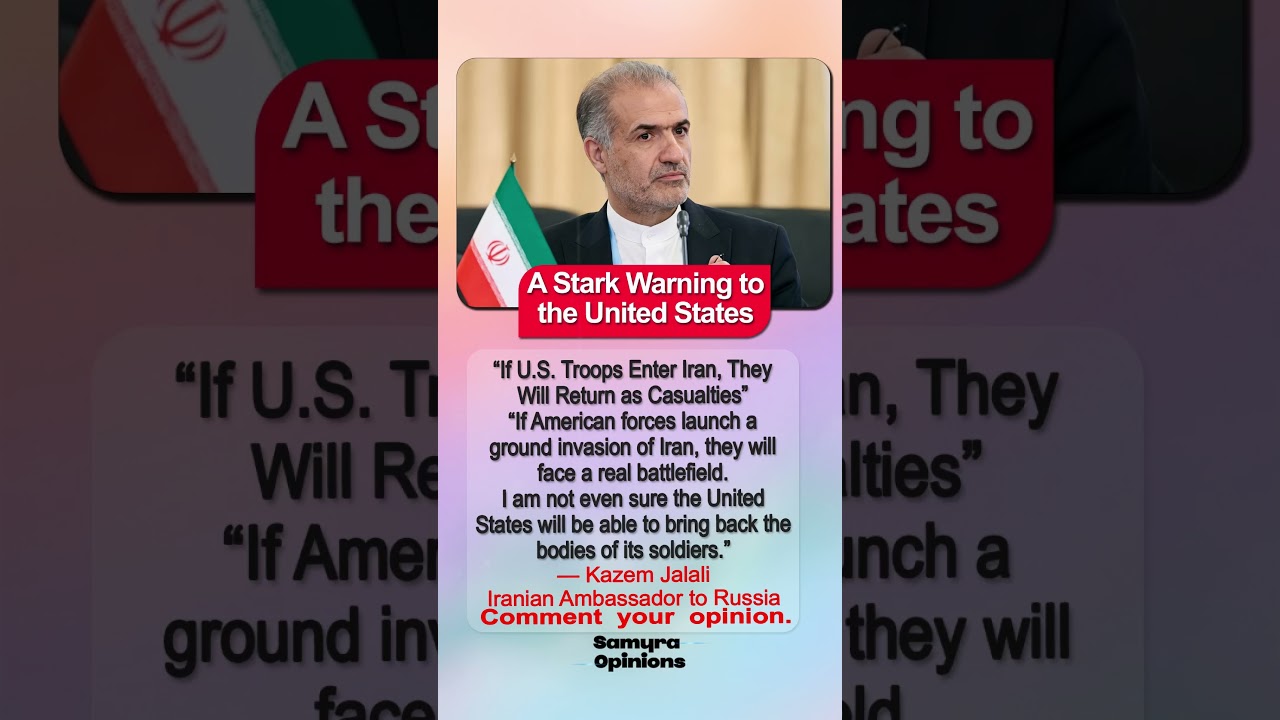 Iran's New U.S. Warning Sparks International Debate #trendingnow #geopolitics
