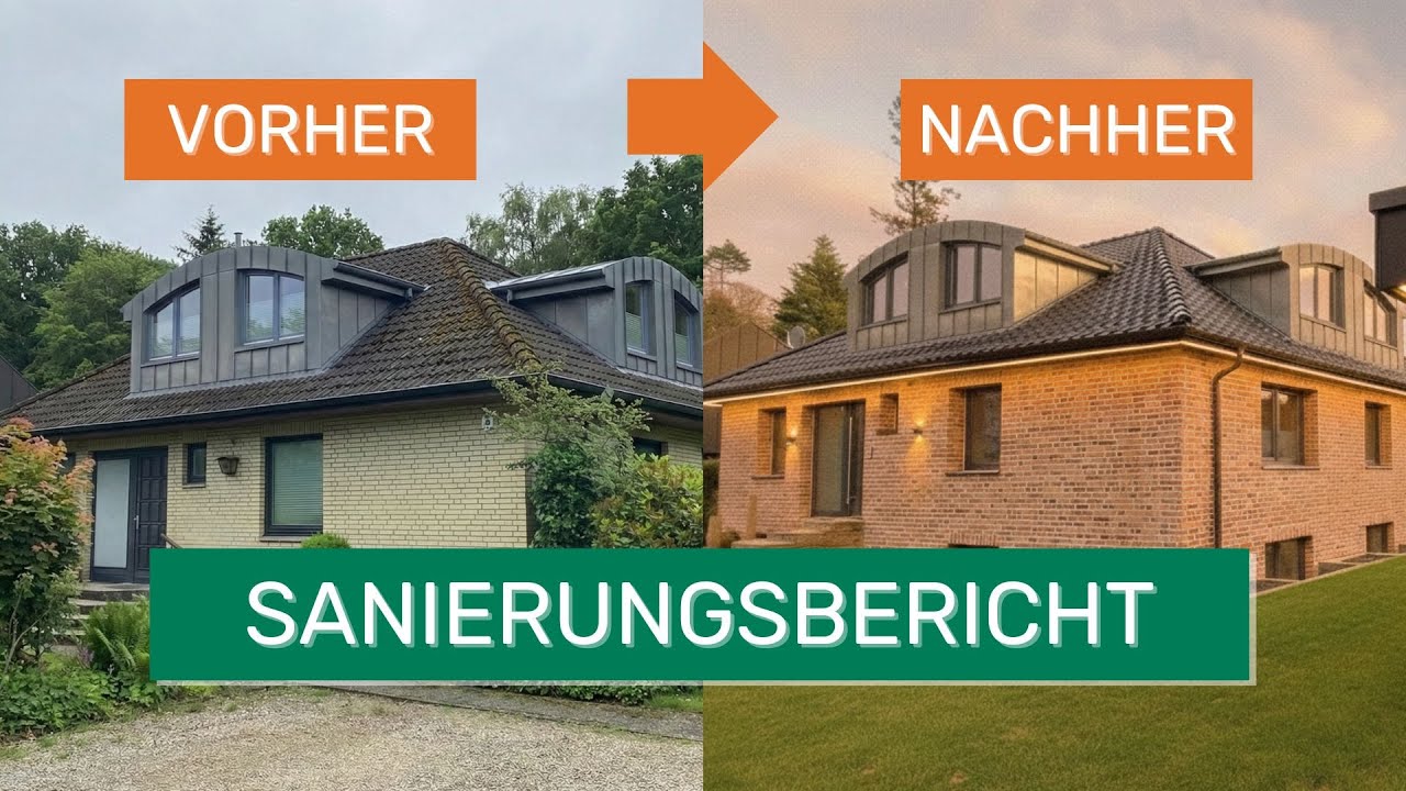 Energetische Sanierung: Gelbklinkerhaus aus den 70ern modernisieren | Sanierungsbericht