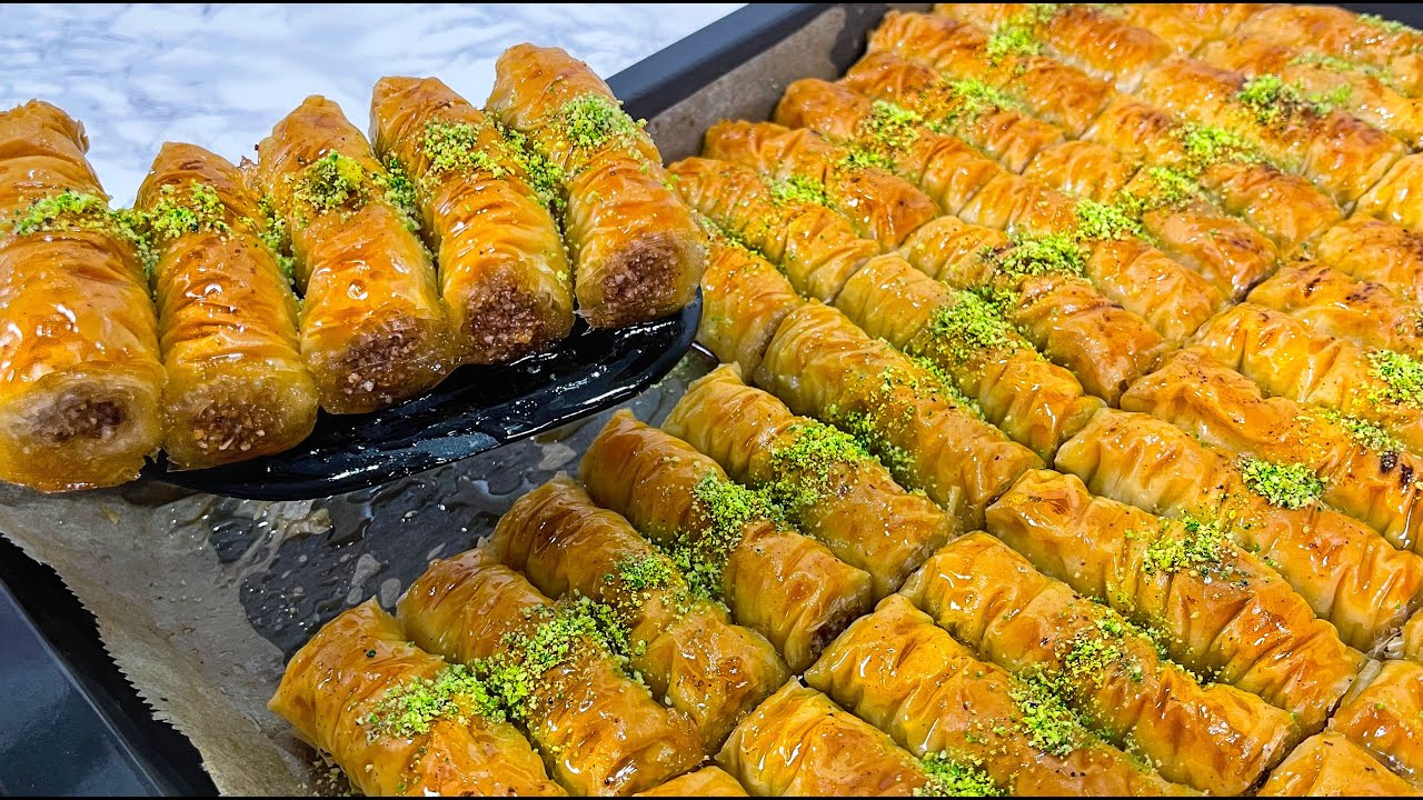 Пахлава Роллы Сочные без Сиропа