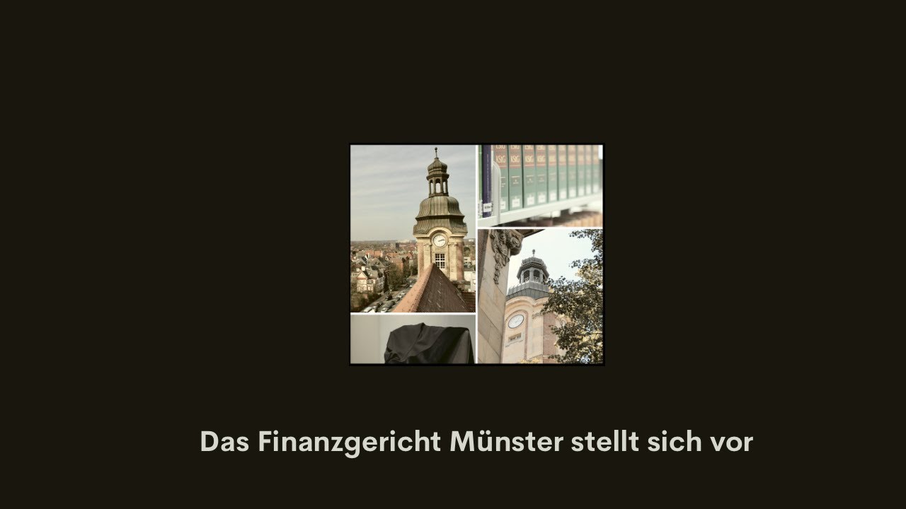 Das Finanzgericht Münster stellt sich vor