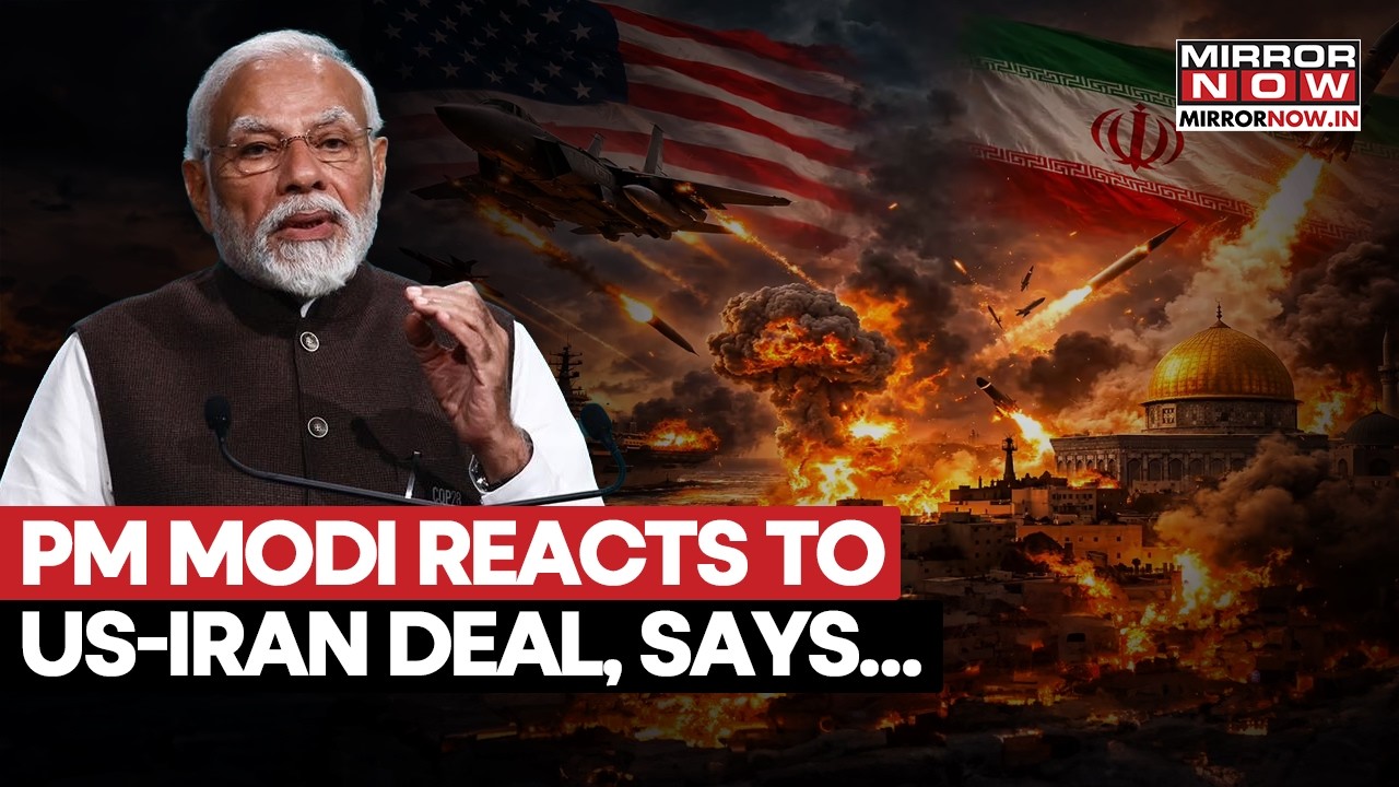 PM Modi's First Reaction To US-Iran Deal, Flags Hostilities & Loss Of Lives As Indians Killed In War
