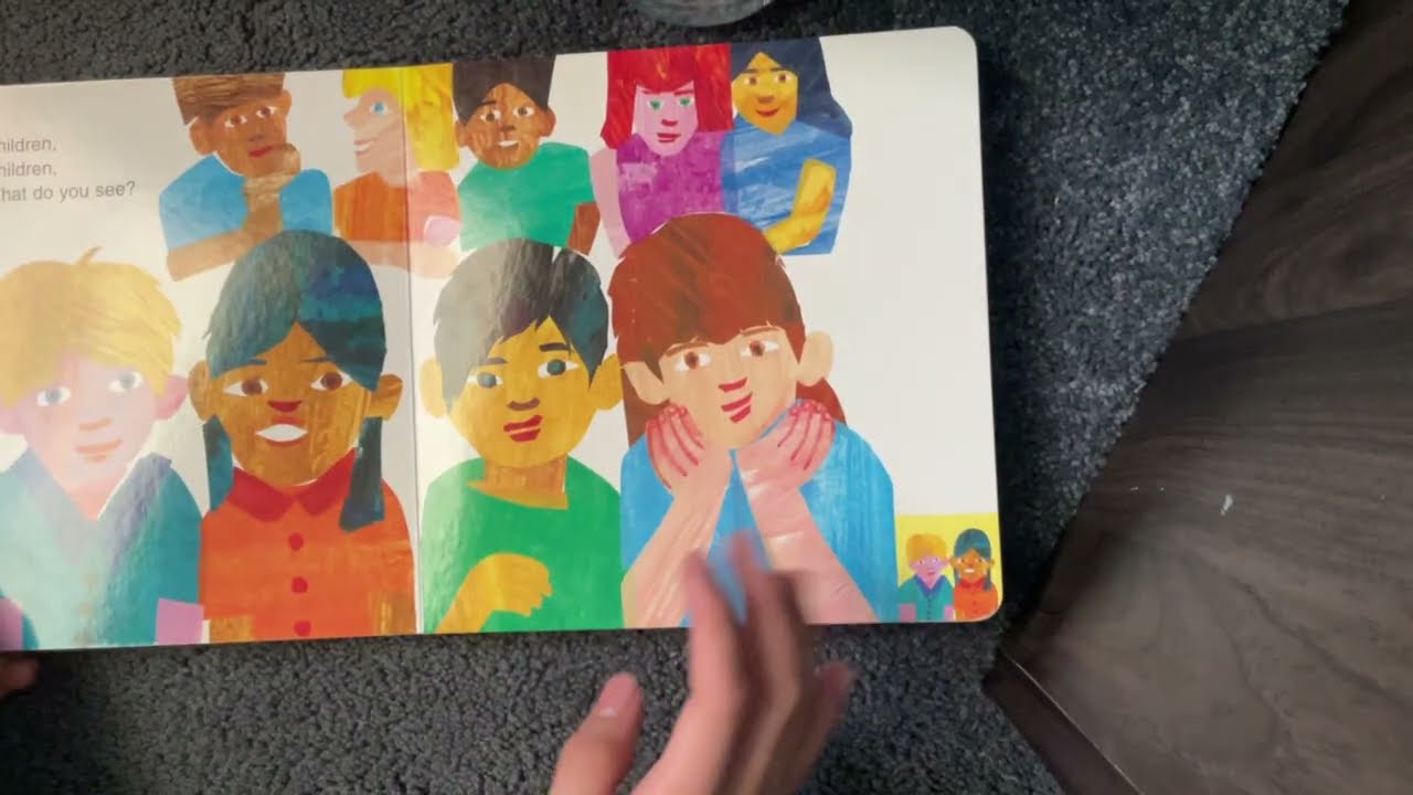 Brown bear brown bear what do you see? Read story