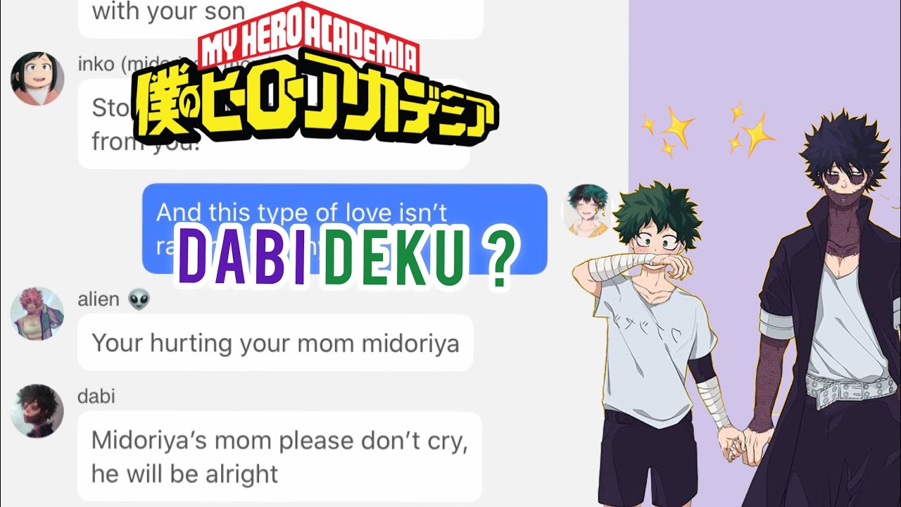 Bnha lyric prank “Criminal” || dabideku? || Deku’s mom is angry ||