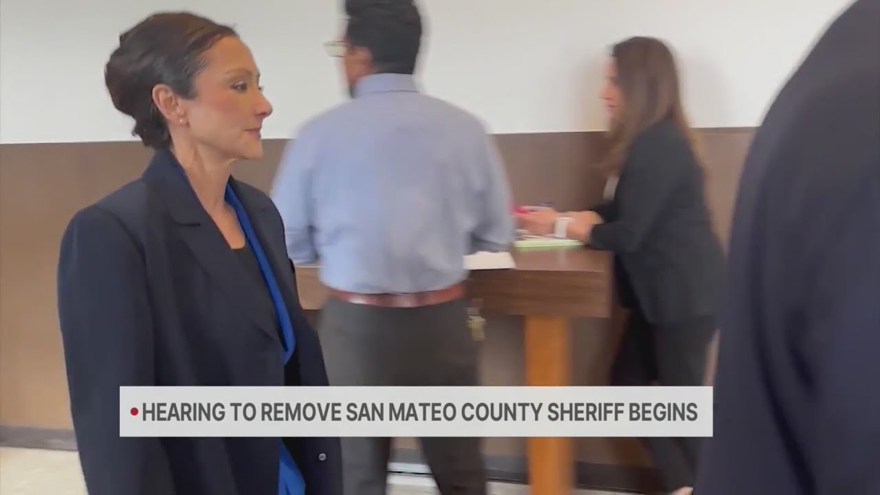 Hearing to remove San Mateo County sheriff begins