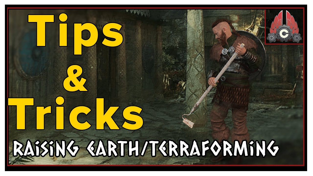 Valheim - Raising Earth/Terraforming Tips Video
