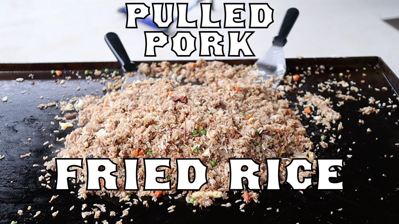 Pulled Pork Fried Rice - Blackstone 36