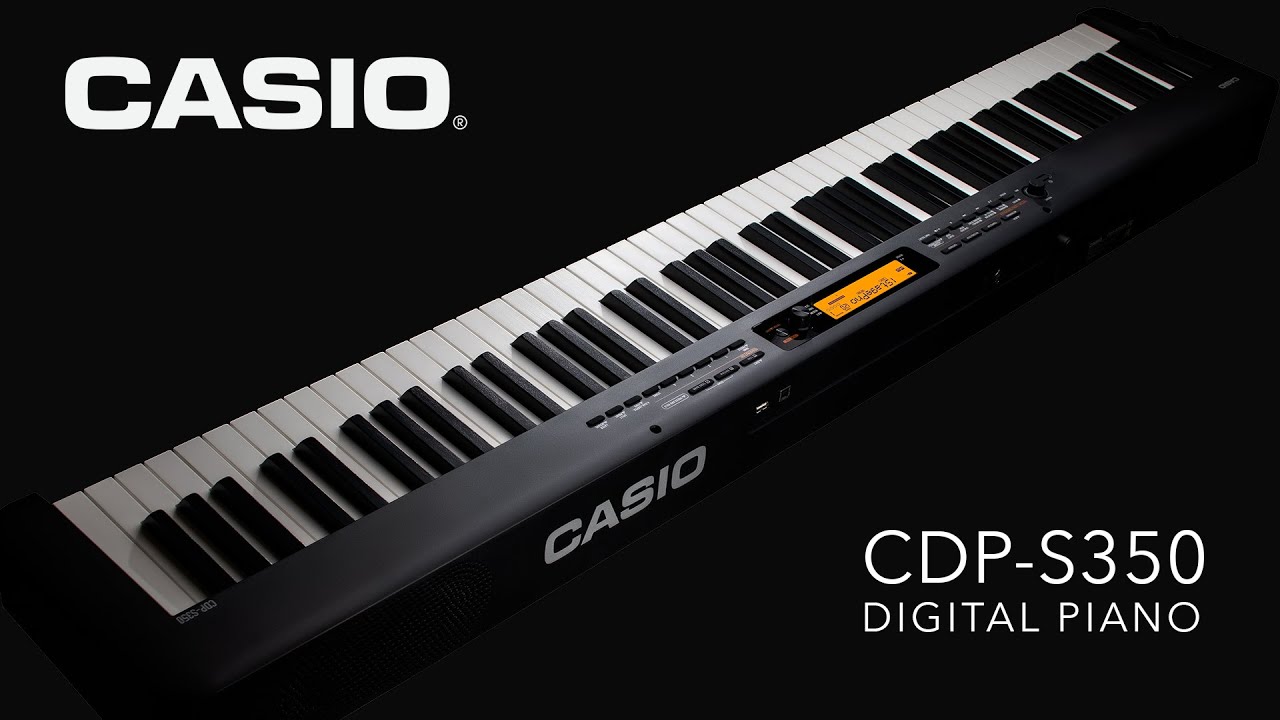 Демонстрация цифрового пианино Casio CDP-S350