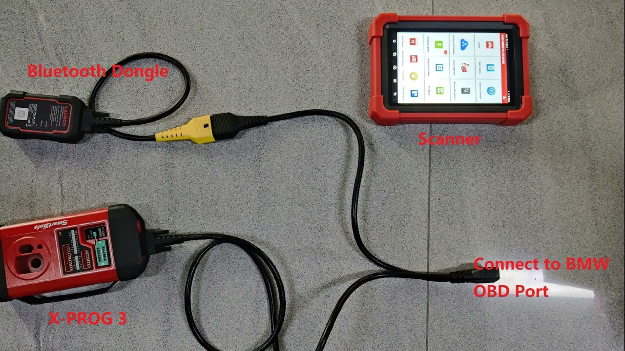 Launch IMMO Pro/Pad or X-PROG 3 | BMW CAS3/CAS3+ Smart/Remote Key/Fob All Key Lost Programming