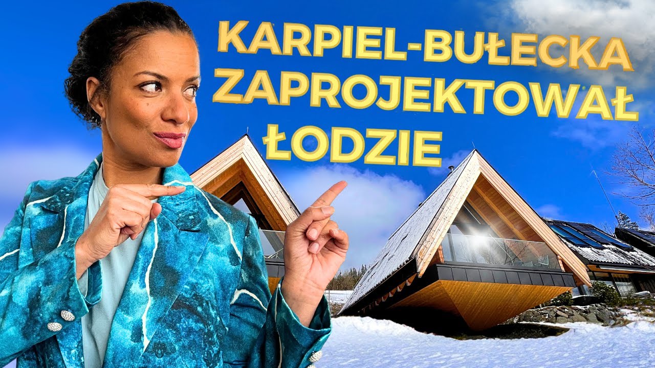 Karpiel-Bułecka zaprojektował łodzie - Nietuzinkowy projekt  na Podhalu