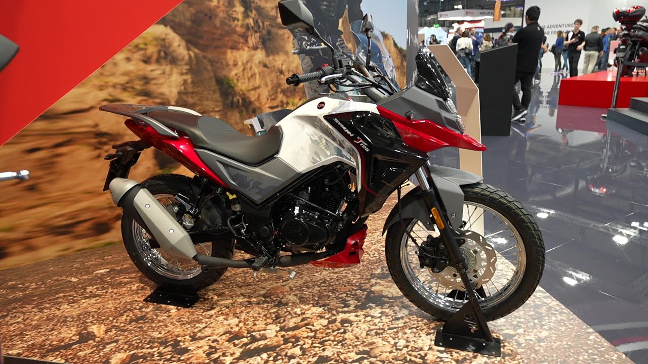 New 2024 SYM NHT 125 motorcycle in EICMA Italy