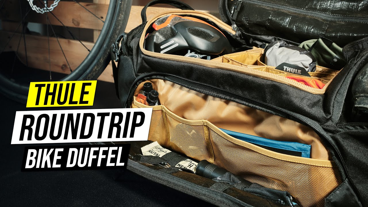 LE SAC DE VOYAGE POUR CYCLISTE ! (Thule Roundtrip Bike Duffel)