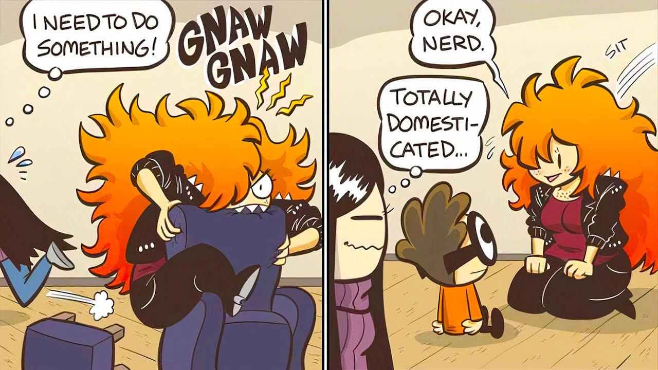 New Funny Nerd And Jock Comic Dub #73 || Chicken Smile