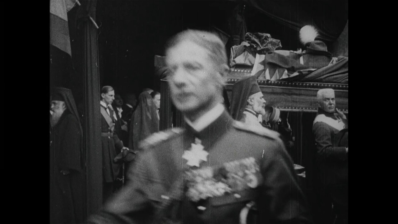 Cinema Museion. Funeraliile Regelui Ferdinand al României