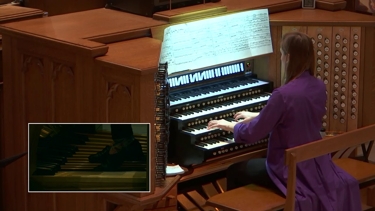 Toccata from Toccata, Adagio, and Fugue, BWV 564 by J. S. Bach, performed by Caroline Robinson