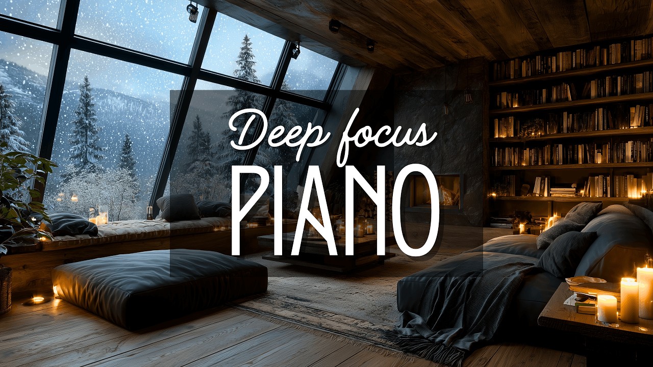 Deep Focus Piano – Piano Music for Sustained Deep Work