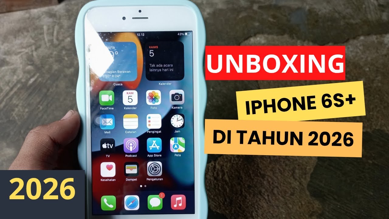 Unboxing iPhone 6s Plus di Tahun 2026 #iphone