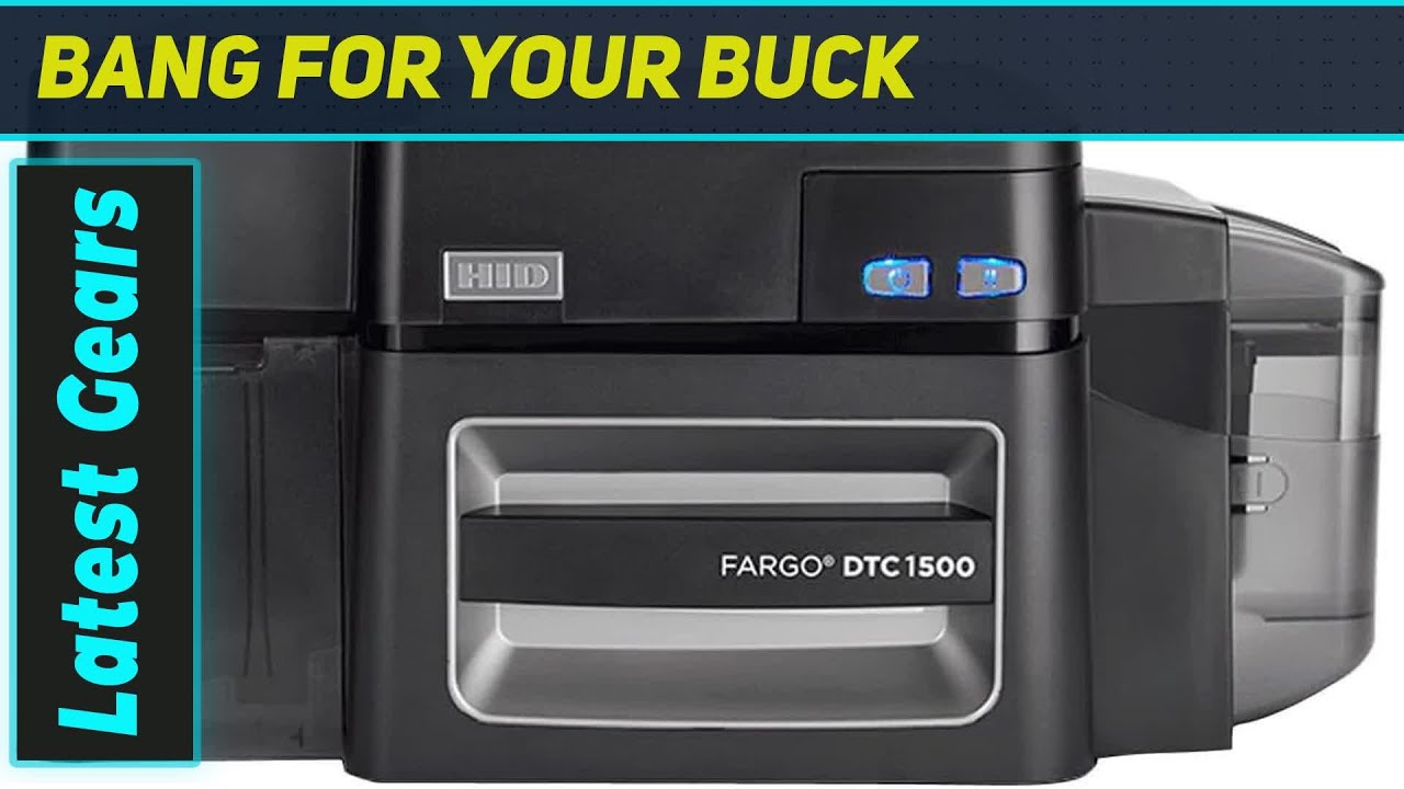 Fargo DTC1500: Best Dual-Sided ID Card Printer?