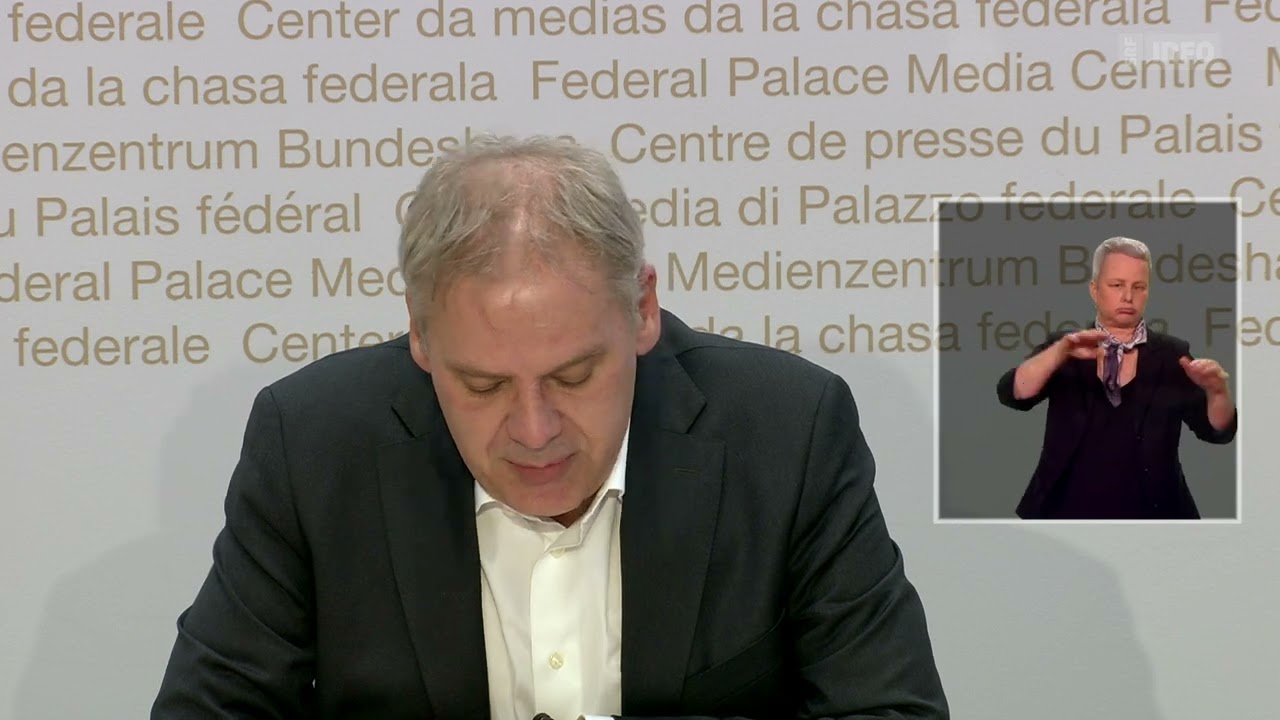 SRF News spezial: Medienkonferenz des Bundesamts f&uuml;r Gesundheit BAG 07.12.2021