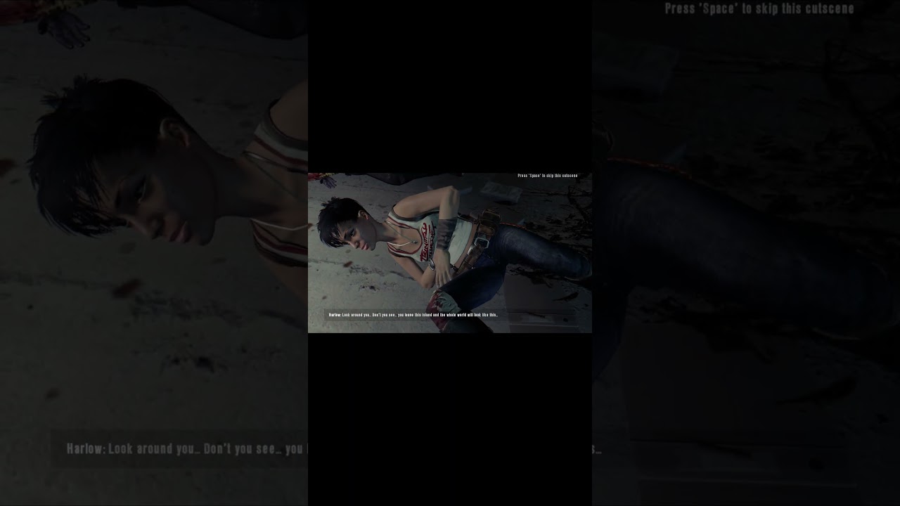 Harlow Boss Final Cutscene #gaming #deadisland #riptide