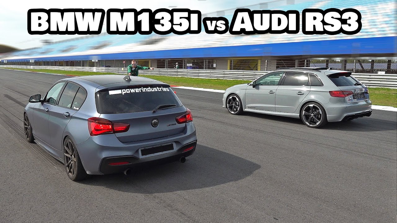 BMW M135i TTE550 vs Audi RS3 Sportback DRAG RACE!