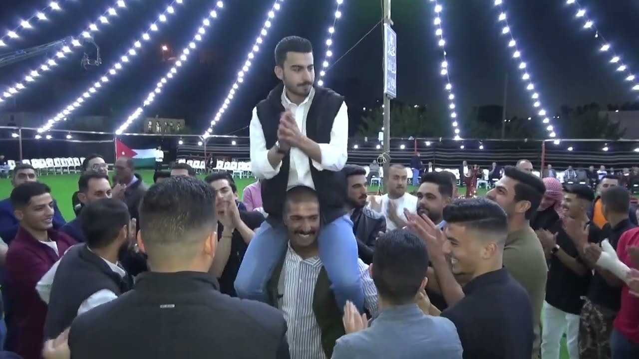 الفنان محمد العبادي حفل زفاف العريس مهند الرشيد الفنان براهيم السكارنه الفنان زيد سمرين