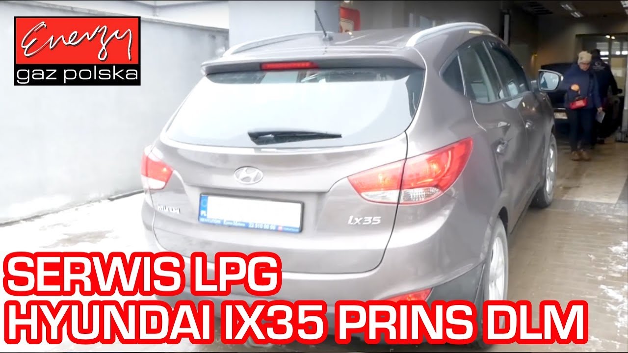 Serwis LPG Hyundai ix35 - instalacja VI gen wtrysku gazu ciekłego PRINS DLM w Energy Gaz Polska