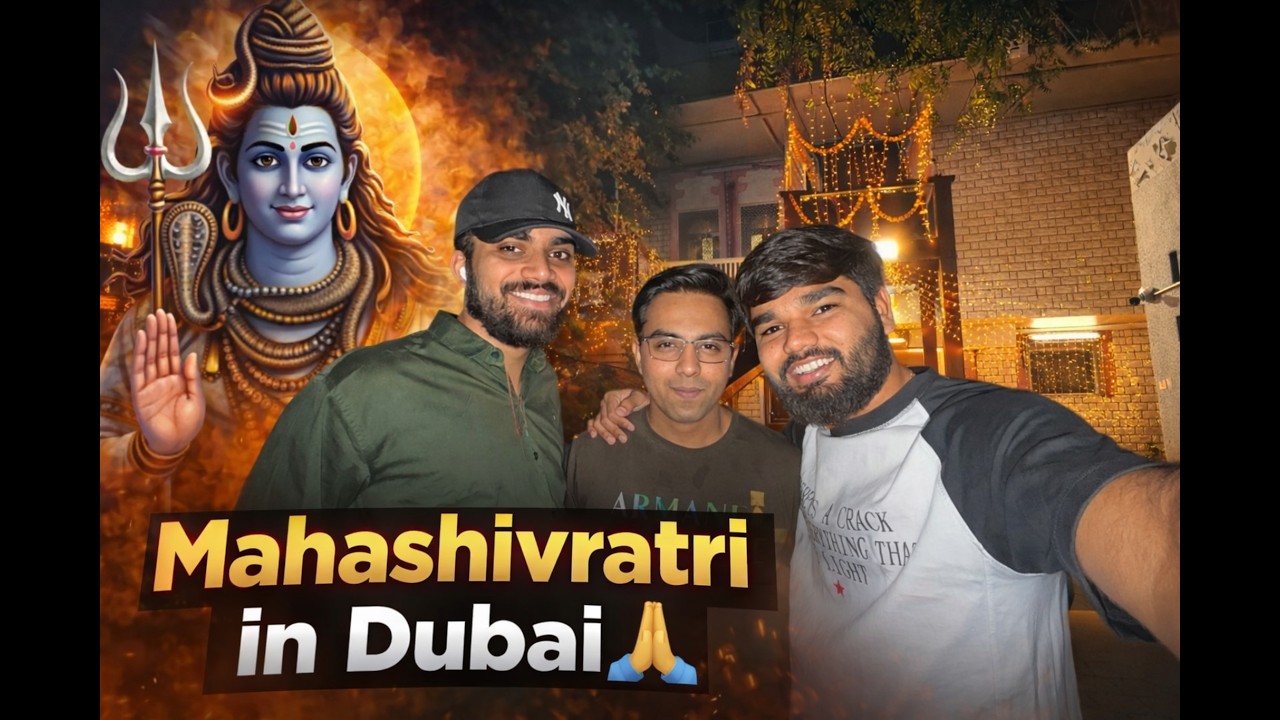 MAHASHIVRATRI IN DUBAI❤️🙏