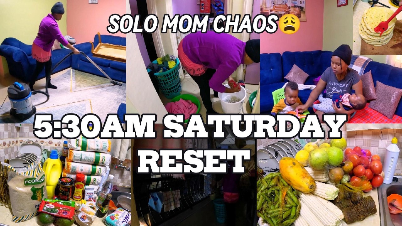 Жизнь одинокой мамы без лишнего жира || Утренняя рутина в 5:30, покупки продуктов, стирка и уход ...