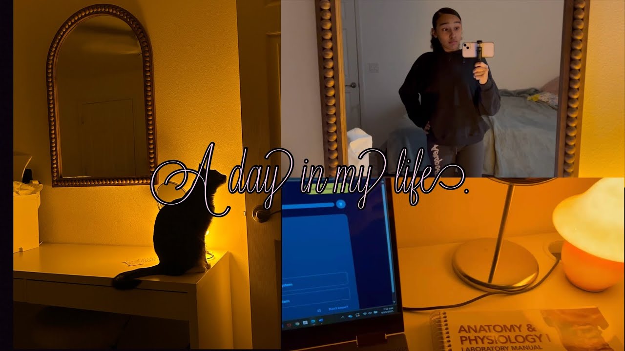 I’m back | College day in my life vlog🪷