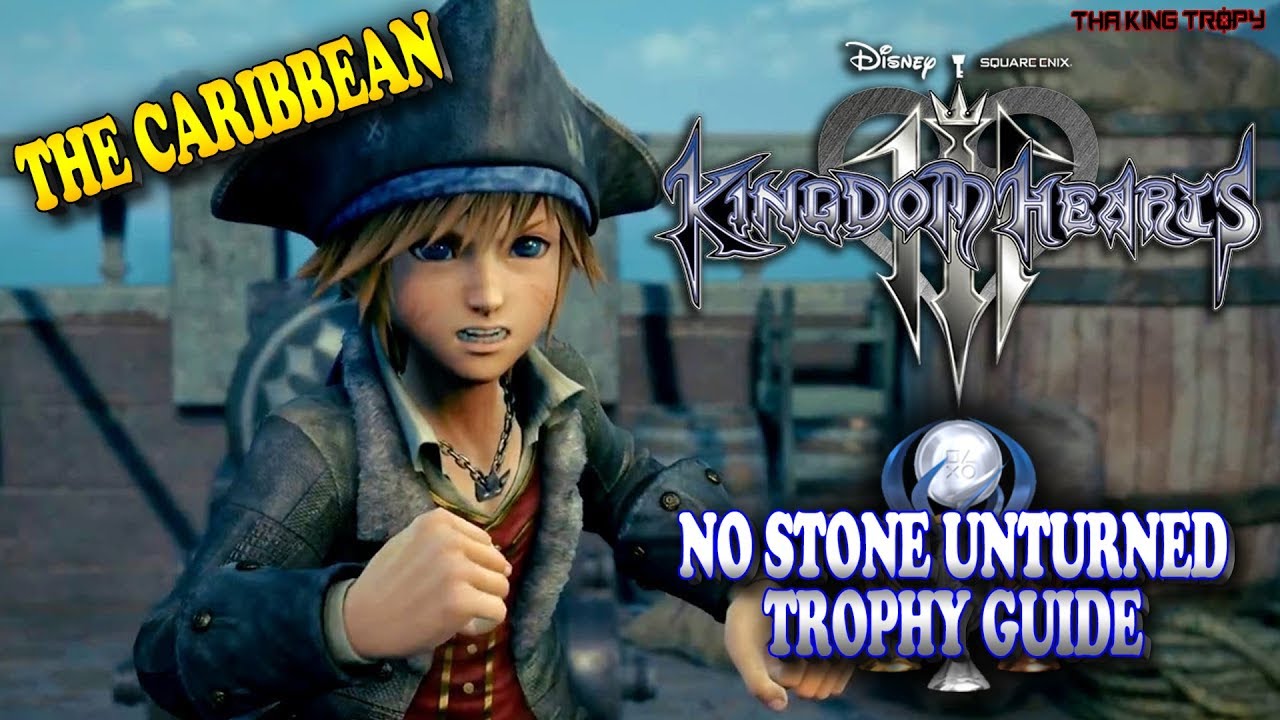 Kingdom Hearts 3 | The Caribbean Treasure Chests | No Stone Unturned Trophy / Achievement Guide