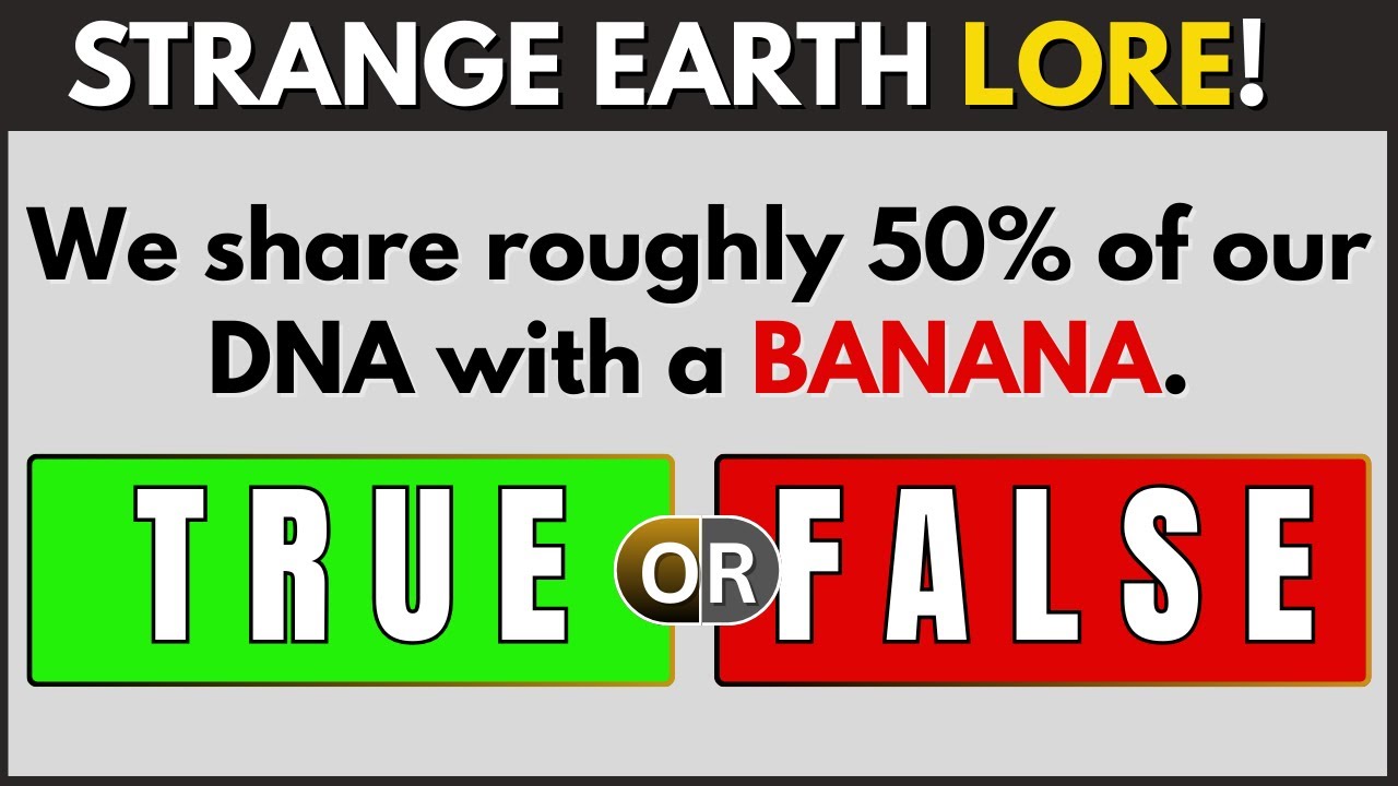 Earth Lore! 25 Mysterious Existence TRIVIA – TRUE or FALSE? #generalknowledge