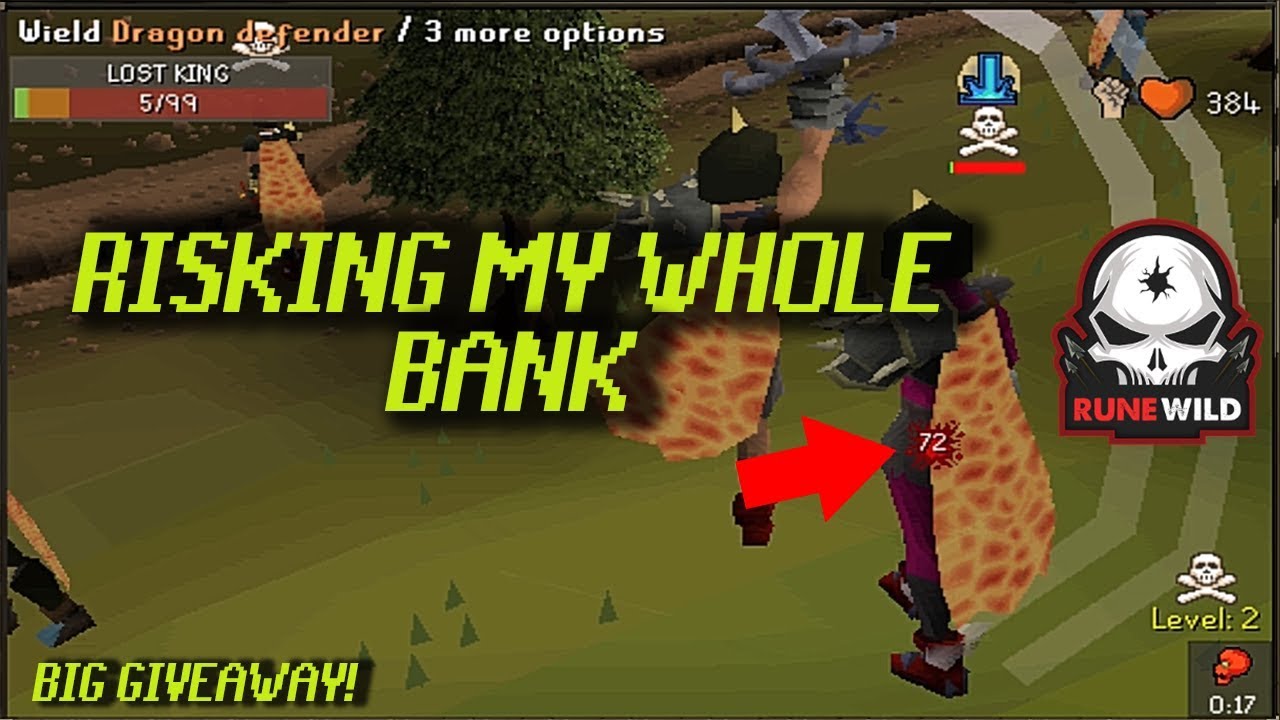 RISKING MY ABSOLUTE BANK (350M* + Donator Credits GIVEAWAY)| RUNEWILD