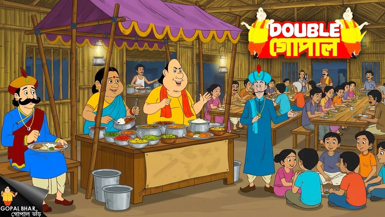 গোপাল দরিদ্রদের জন্য একটি ডাইনিং হল খুলেছিলেন |Gopal Bhar | গোপালভাঁড় | Gopal Bhar|New Episode 2026