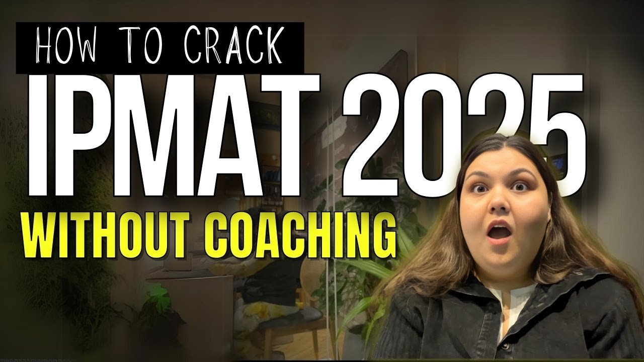 Strategy to crack IPMAT 2025 without coaching | Must watch
