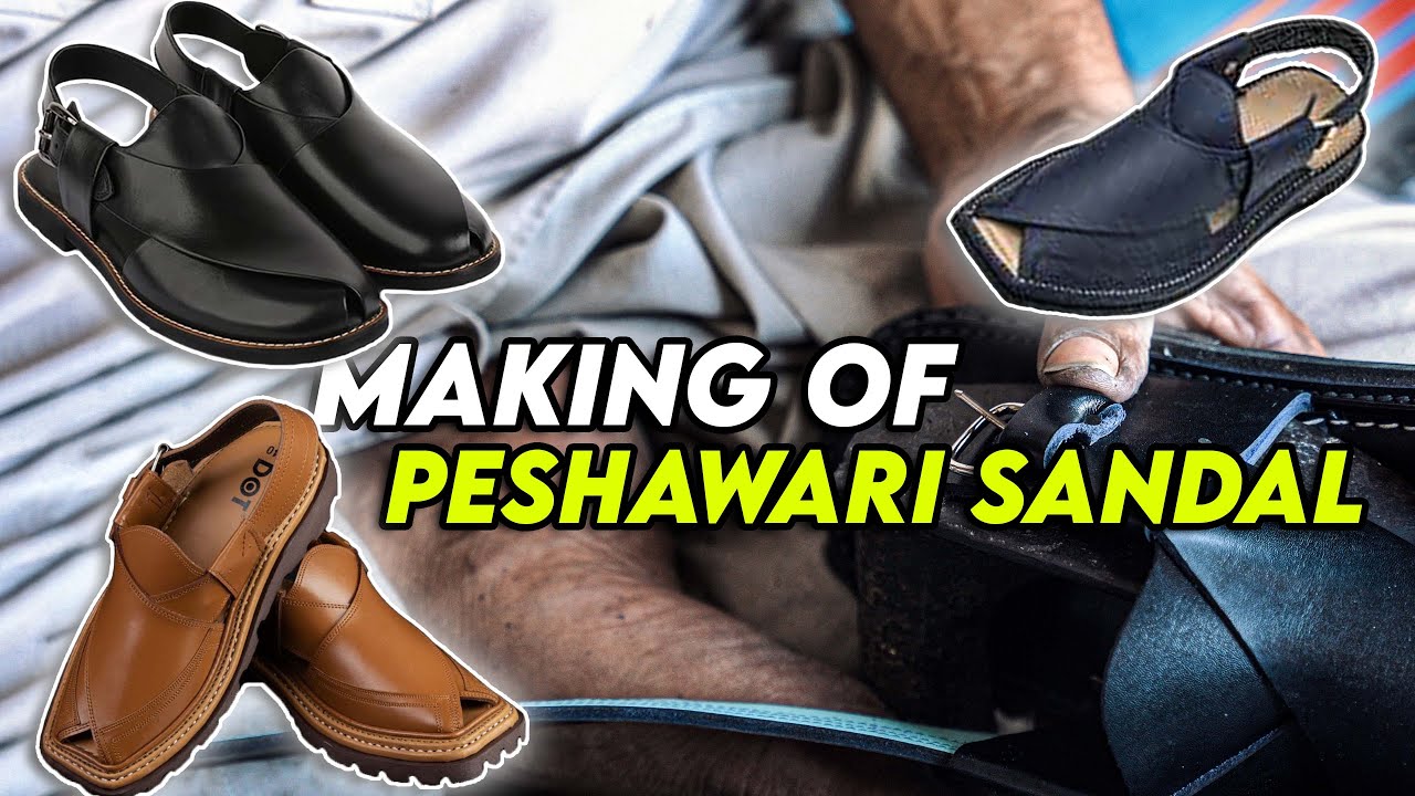 Making of Famous Peshawari Chappal |Satisfying Process of Handmade Peshawari Chappal | Brain Massage