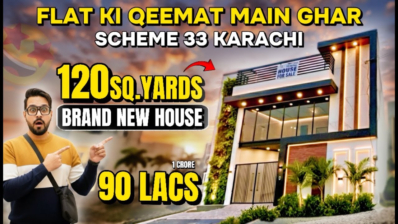 Inside This Stunning 120 Sq Yards House In Karachi - This House Will Blows Your Mind 😍 | Scheme 33 🔥