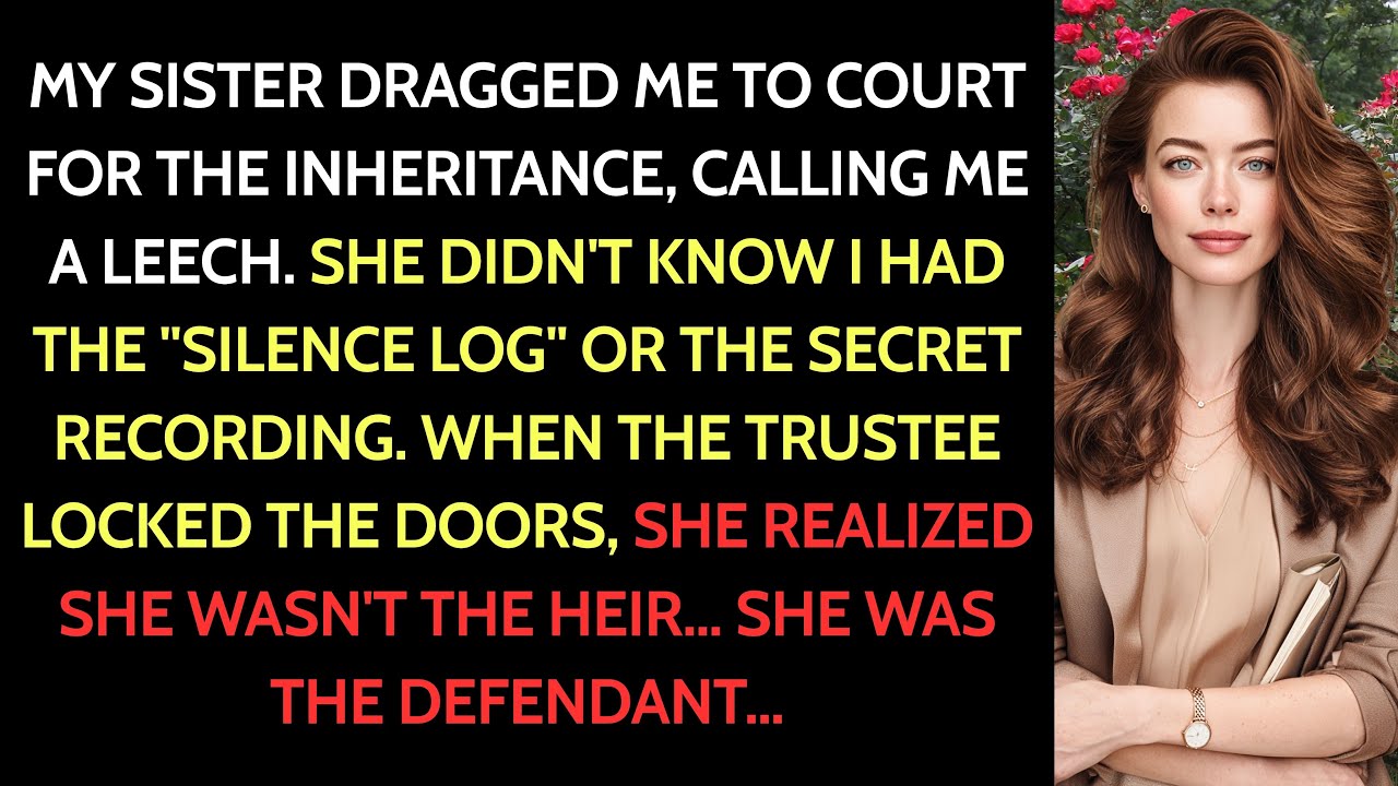 "You Are A Leech!" — My Sister Demanded The Inheritance — I Checked My Watch And The Trustee...